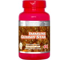 IMMUNE GUMMY STAR - gumové cukríky pre posilnenie imunity, Starlife 60 kaps