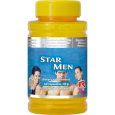 STAR MEN - pre posilnenie mužského organizmu, Starlife 60 kaps