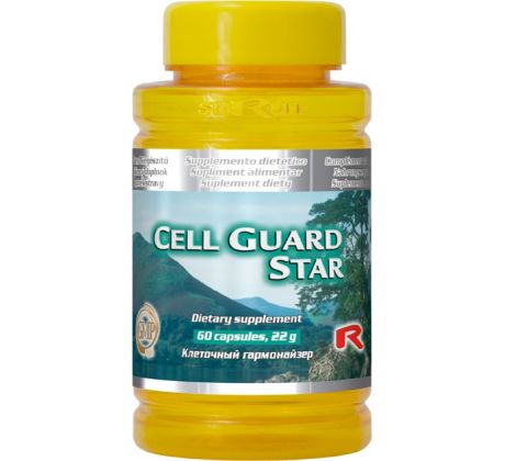 CELL GUARD STAR - pre ochranu buniek so 7 antioxidantmi, Starlife 60 kaps