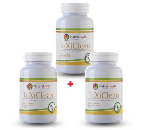 Detoxikácia pečene ToxiClean® AKCIA 2+1