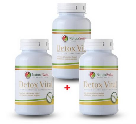 Antioxidančná formula s vitamínmi Detox Vital® AKCIA 2+1