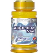 ACIDOPHILUS STAR - pre zdravú funkciu črevného systému, Starlife 60 kaps
