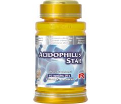 ACIDOPHILUS STAR - pre zdravú funkciu črevného systému, Starlife 60 kaps