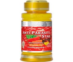 ANTI-PARASITE STAR - pre detoxikáciu a odstránenie parazitov z organizmu, Starlife 60 kaps