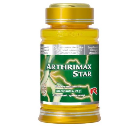 ARTHRIMAX STAR - proti artritíde a bolesti kĺbov, Starlife 60 kaps