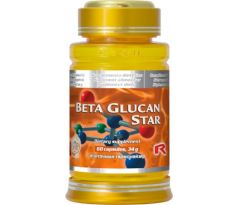 BETA GLUCAN STAR - pre podporu a stimuláciu imunitného systému, s protinádorovým účinkom, Starlife 60 kaps