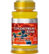COLOSTRUM STAR - pre podporu imunitného systému, pri alergických a dýchacích problémoch, Starlife 60 kaps