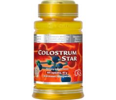 COLOSTRUM STAR - pre podporu imunitného systému, pri alergických a dýchacích problémoch, Starlife 60 kaps