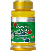 ENZYME STAR - unikátna zmes tráviacich enzýmov pre odstránenie tráviacich ťažkostí, Starlife 60 kaps