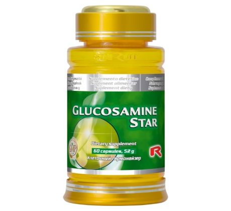 GLUCOSAMINE STAR - pre výživu kĺbov a proti degeneratívnemu postihnutiu pohybového aparátu, Starlife 60 kaps