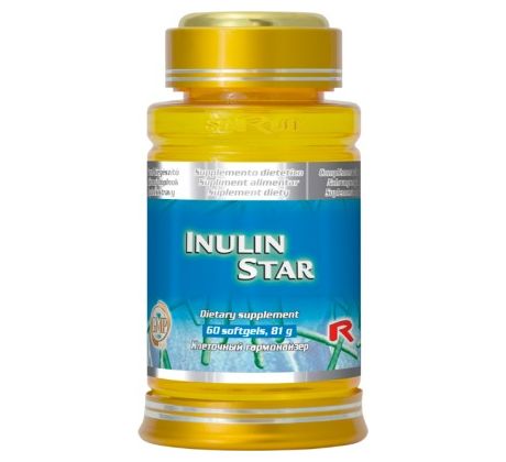 INULIN STAR - prebiotikum pre zdravý črevný trakt, Starlife 60 tob