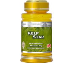 KELP STAR - prírodný zdroj jódu pre zdravú štítnu žľazu a metabolizmus, Starlife 60 tabl