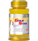 GOLD STAR – pre podporu imunity, zvýšenie sily, vytrvalosti a vitality, Starlife 60 kaps