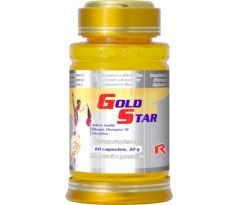 GOLD STAR – pre podporu imunity, zvýšenie sily, vytrvalosti a vitality, Starlife 60 kaps