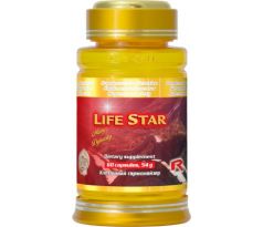 LIFE STAR - pre celkovú harmonizáciu organizmu s protistresovými účinkami, Starlife 60 kaps