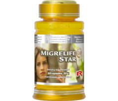 MIGRELIFE STAR - proti bolestiam hlavy a migréne, Starlife 60 kaps