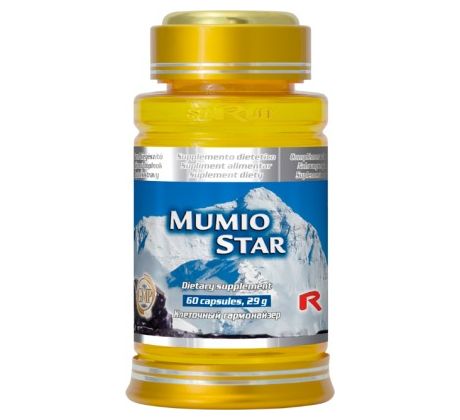 MUMIO STAR - pre celkovú podporu organizmu a imunitného systému, Starlife 60 kaps