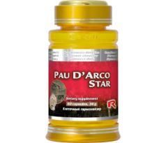 PAU D`ARCO STAR - pre podporu imunitného systému s výraznými protiplesňovými účinkami, Starlife 60 kaps