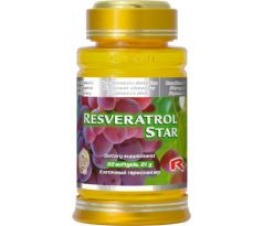 RESVERATROL STAR - účinný antioxidant pre zdravé srdce a cievy, Starlife 60 tob