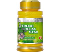 TREND RELAX STAR - k zníženiu nervového napätia a stresu, Starlife 60 tabl