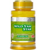 WILD YAM STAR - pre vitalizáciu a omladenie organizmu, s protinádorovými účinkami, Starlife 60 kaps