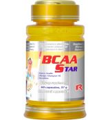BCAA STAR - pre ochranu svalov pred poškodením pri fyzickej záťaži a pre regeneráciu svalov, Starlife 60 kaps
