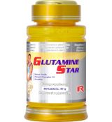GLUTAMINE STAR - pre zvýšenie svalového výkonu a nárast svalovej hmoty, Starlife 60 tabl