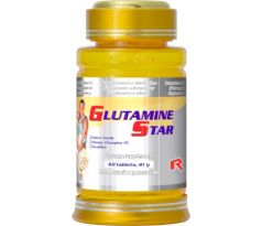 GLUTAMINE STAR - pre zvýšenie svalového výkonu a nárast svalovej hmoty, Starlife 60 tabl