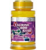 TAURINE 600 STAR - pre podporu organizmu pri zvýšenej športovej záťaži a pre zlepšenie svalovej a duševnej výkonnosti, Starlife 60 tabl