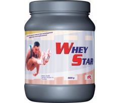 WHEY STAR - s vysokým obsahom kvalitných bielkovín pre nárast svalovej hmoty a svalovej sily, Starlife 900 g