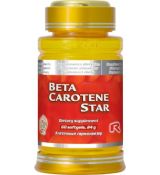 BETA-CAROTENE STAR - pre zdravú pokožku a dobrý zrak, Starlife 60 tob