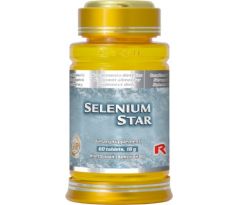 SELENIUM STAR - pre obnovu, regeneráciu a rast buniek, Starlife 60 tabl