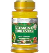 VITAMIN C 1000 STAR - pre podporu a regeneráciu tkanív a dobrú imunitu, Starlife 60 tabl