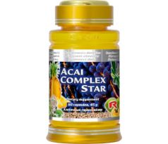 ACAI COMPLEX STAR - pre podporu trávenia a obranyschopnosti organizmu, Starlife 60 kaps