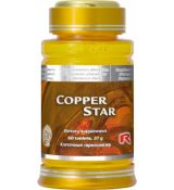 COPPER STAR - s obsahom medi pre pomoc pri tvorbe kostí a červených krviniek, Starlife 60 tabl