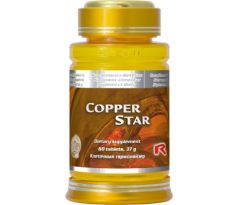 COPPER STAR - s obsahom medi pre pomoc pri tvorbe kostí a červených krviniek, Starlife 60 tabl