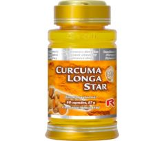CURCUMA LONGA STAR - podpora imunity a činnosti tráviaceho traktu, Starlife 60 kaps