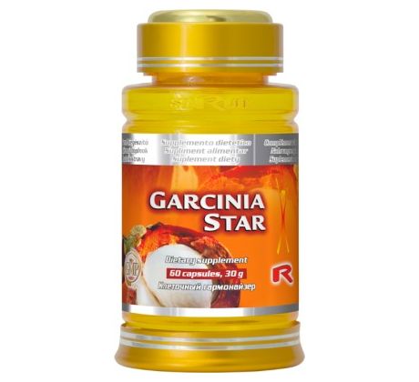 GARCINIA STAR - pre podporu redukcie telesnej hmotnosti, Starlife 60 kaps