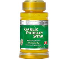 GARLIC PARSLEY STAR - kombinácia cesnaku a petržlenu pre podporu činnosti kardiovaskulárneho systému, Starlife 60 tob