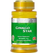 GINKGO STAR - pre podporu kardiovaskulárneho a obehového systému, Starlife 60 tob