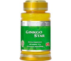 GINKGO STAR - pre podporu kardiovaskulárneho a obehového systému, Starlife 60 tob