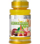 METABOLITE STAR - s lecitínom, kelpom a vitamínom B6 pre podporu nervovej sústavy, tráviaceho systému a činnosti štítnej žľazy, Starlife 60 tob