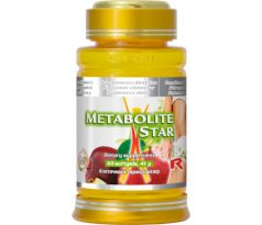 METABOLITE STAR - s lecitínom, kelpom a vitamínom B6 pre podporu nervovej sústavy, tráviaceho systému a činnosti štítnej žľazy, Starlife 60 tob