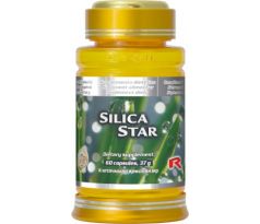 SILICA STAR – praslička roľná pre zdravé kosti, nechty, vlasy a močový mechúr, Starlife 60 kaps
