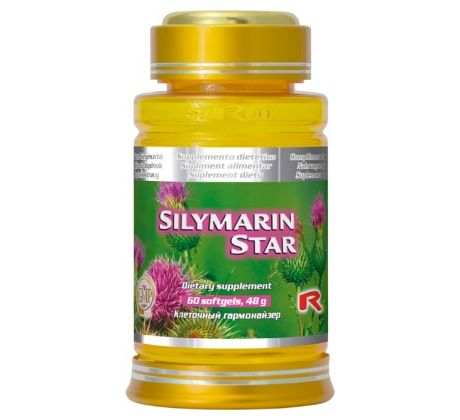 SILYMARIN STAR - pre podporu správnej činnosti pečene a žlčníka, Starlife 60 tob