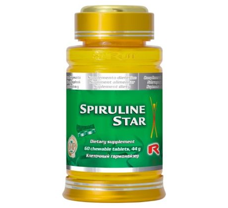 SPIRULINE STAR – pre detoxikáciu organizmu a zníženie hmotnosti, Starlife 60 tabl