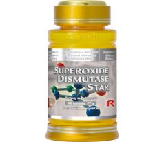 SUPEROXIDE DISMUTASE STAR - prirodzená ochrana pred voľnými radikálmi, Starlife 60 tabl