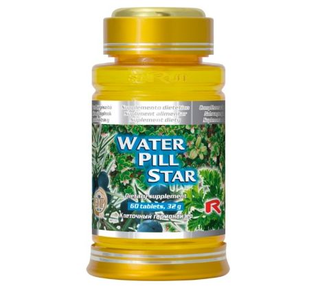 WATER PILL STAR - pre zdravé obličky a močový mechúr, Starlife 60 tabl