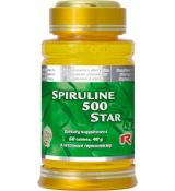 SPIRULINE 500 STAR - pre podporu imunitného systému, činnosti čriev a vitality, Starlife 60 kaps