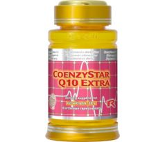 COENZYSTAR Q10 EXTRA - koenzým Q10 a karnitín pre zdravý kardiovaskulárny systém, Starlife 60 kaps